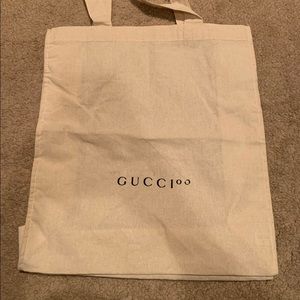 Gucci 100th Anniversary Canvas Tote